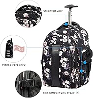KROSER 17-inch Laptop Rolling Backpack — image 5