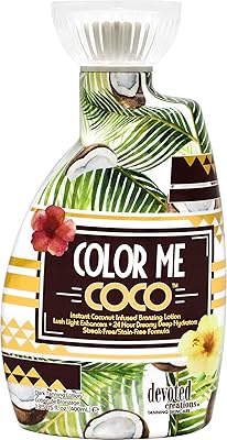 Devoted Creations Color Me Coco Bronzer Tanning Lotion 13.5oz