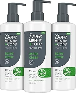 Dove Men+Care Acne Clear Cleanser 16.9oz 3-Pack Review