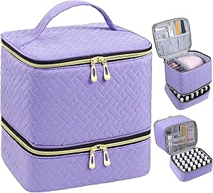 Jinjue Nail Polish Organizer Case Review