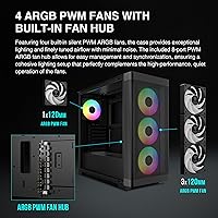 GAMDIAS GD-ATHENA M3 ATX Mid Tower Gaming PC Case — image 3