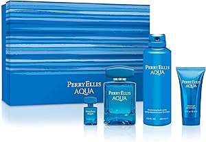 Perry Ellis Aqua Men 4 Pc Gift Set Review