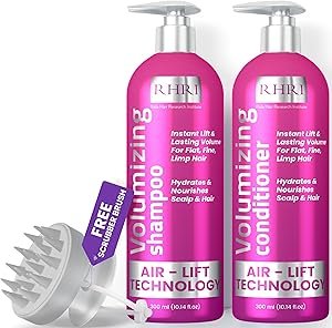 Rida Hair Research Institute Volumizing Shampoo and Conditioner Set for Fine Hair, 10.14 fl.oz (Pair of 2) Review