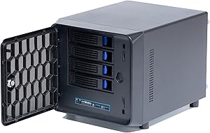 KCMconmey NAS-411 4+1 Bay DIY NAS Case