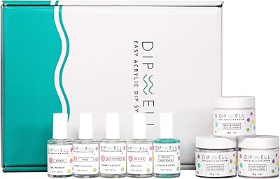 DipWell Dip Powder Nail Kit Glitter Starter