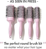 Lily England Round Blow Dry Brush Set (Pink) — image 2