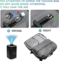 BANGE Air Vacuum Backpack with Pump — image 2