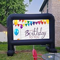 AZXRHWYGS 16 Feet Inflatable Movie Screen — image 2