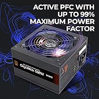 Zalman GigaMax 600W 80 Plus Bronze Certified ATX Power Supply — image 5