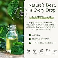 Edenika Botanicals Tea Tree Oil Shampoo and Conditioner Set, 16oz Each — image 5