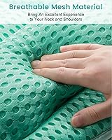 MTDLYICE Bath Pillow, Lake Blue, 16.5 x 17.3 INCH — image 3