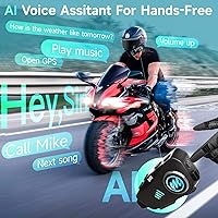 Moman H4C Motorcycle Helmet Headset with 1080P Camera — image 6