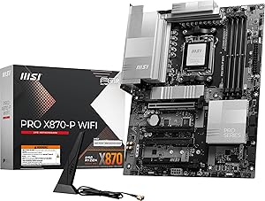 MSI PRO X870-P WiFi ProSeries Motherboard Review