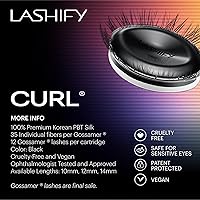 Lashify Curl 12mm Gossamer DIY Eyelash Extensions Refill, Black — image 6