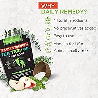Daily Remedy Extra Strength Tea Tree Oil Foot Soak with Epsom Salt - 2 Pack — image 8