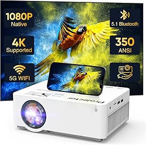PANSEBA QK06 Native 1080P Projector Review