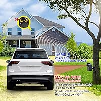 HTZSAFE Driveway Alarm 1/2 Mile Wireless Motion Sensor System — image 4