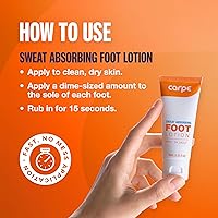 Carpe Sweat Absorbing Foot Lotion (2-Pack) — image 4
