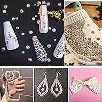 Beadsland Flatback Rhinestones 14400pcs Crystal AB SS20 — image 6