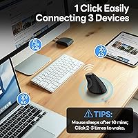 Uineer Ergonomic Wireless Mouse — image 4