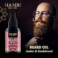 H HABIBI Amber & Sandalwood Beard Oil 2oz — image 3