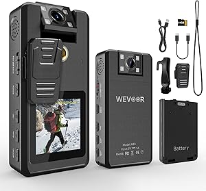 Wevoor A53 Mini Pocket Body Camera 64GB Review