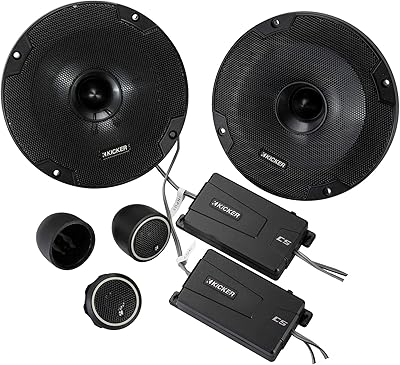 Kicker 46CSS654 CS-Series 6.5-Inch Component Speaker System