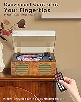 MANGOSTAN CD-005-BR Portable Retro CD Player — image 5