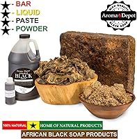 Aroma Depot Raw African Liquid Black Soap 1/2 Gallon — image 6