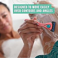 Preserve POPi Shave Razor Blades Refills - 5 Blade Razors, 8 Pack — image 4