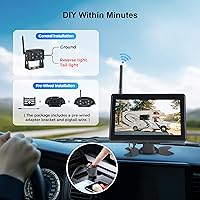 Venluna Wireless RV Backup Camera System — image 2