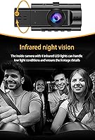 Yansoo X88 Dual Dash Cam Front and Inside 1080P — image 4