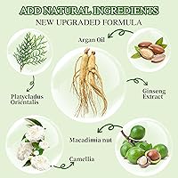 SHIHUANUO Hair Dye Shampoo 3-in-1 for Gray Hair Coverage (520mL, Brown) — image 7