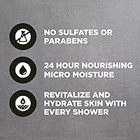 Dove Men+Care Charcoal + Clay Body & Face Wash 30 oz (3-Pack) — image 5