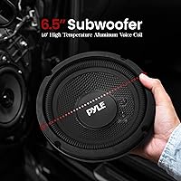 Pyle PLMW63 6.5-Inch 150W Single Voice Coil Car Subwoofer — image 2