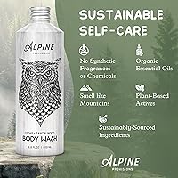 Alpine Provisions Cedar & Sandalwood Moisturizing Body Wash 16.9oz — image 2