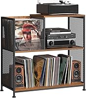 Huxitocan 3-Tier Record Player Stand — image 3