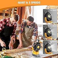 ohyes DW-08 Cordless Jobsite Fan — image 3