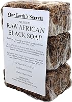 Our Earth's Secrets Premium Natural Raw African Black Soap, 3 Pound — image 1