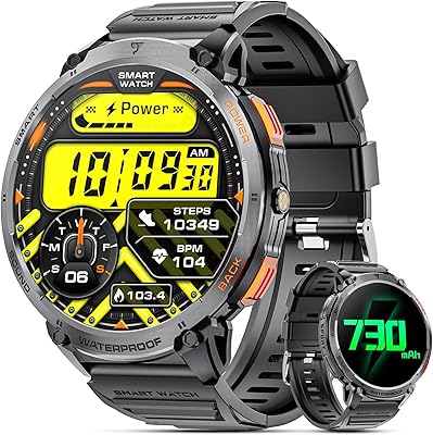 Haulvean Military Smart Watch 1.85″