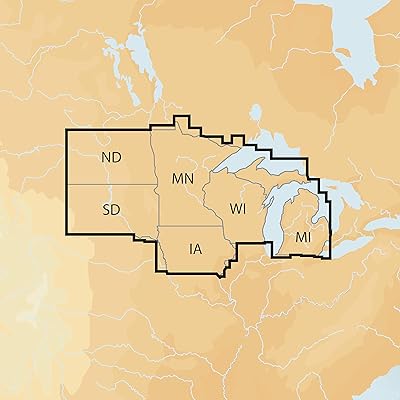 Navionics Plus North Lake Charts MSD/NAV+NO