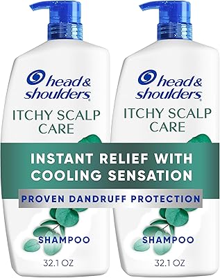 Head & Shoulders Itchy Scalp Care Dandruff Shampoo, 32.1 Fl Oz Twin Pack
