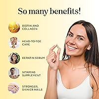 Maple Holistics Biotin and Collagen Supplement for Hair Growth — image 3