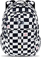 J World New York School Backpack JWS-49 Icon Checkers — image 1