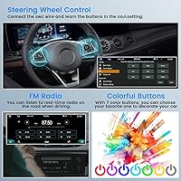 Hikity 6.9-inch Single Din Car Stereo with Wireless Apple CarPlay and Android Auto — image 4