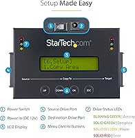 StarTech.com SATDUP11IMG 1:1 SATA Hard Drive Duplicator — image 4