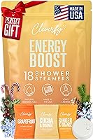 Cleverfy Citrus Shower Steamers – Energy Boost Pack (18 Tablets) — image 1
