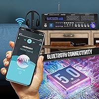 Pyle PT6060CHAE Bluetooth Hybrid Home Amplifier — image 4