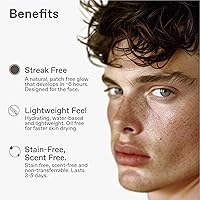 Jet Set Face Clear Self Tanner Spray for Men, 3.4 Fl Oz — image 2