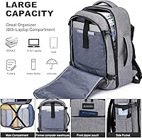 Asenlin 30L Travel Backpack for Women and Men — image 4